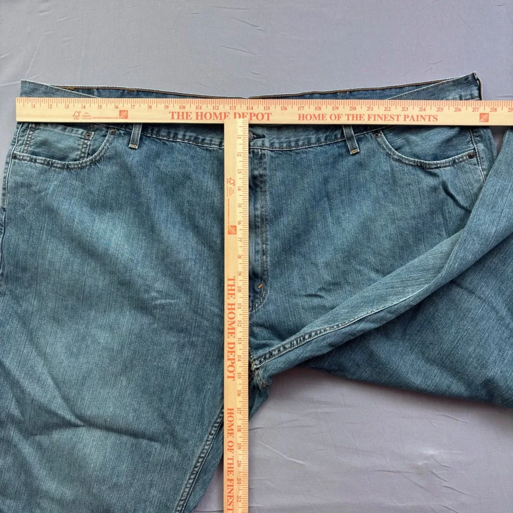 Levis 559 Relaxed Straight Jeans Mens 56x30 Blue Medium Wash Denim 01559-0733